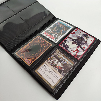 PP 8 tasche porta album di carte collezionabili 160 carte per l'archiviazione SGS
