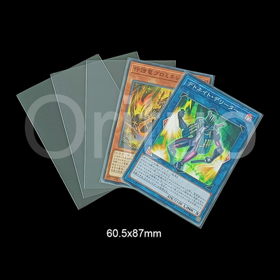 Buste interne trasparenti per carte Yugioh 60 x 87 mm Dimensioni perfette per la protezione di piccole carte