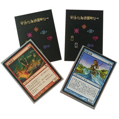 CPP Custom Art Card Sleeves 66x91mm con finitura opaca per la protezione delle carte