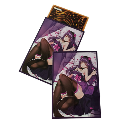 Tcg Custom Playing Card Sleeves Protector Deck 62x89mm Dimensioni ridotte