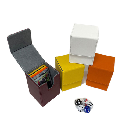 YGO Trading Card deck card box 100+ Mazzi personalizzati Mtg Box con caricamento dall'alto
