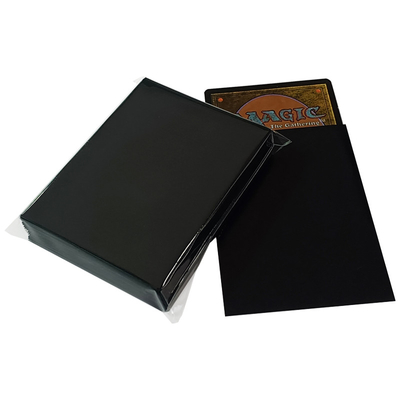 Mescolanza facile arancio di protezione 66X91mm di Matte Black Card Sleeves MTG di struttura di CPP