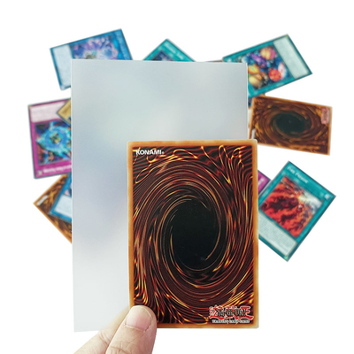 Chiare maniche della carta delle metalline 80 x 120 dei pp per dixit la carta del gioco di Mysterium