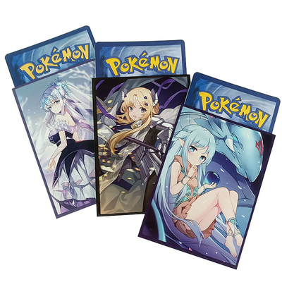 Su ordine disponibile di piccola dimensione stampato su ordinazione di norma magica della carta di Art Card Sleeves For Game Pokemon Yugioh MTG