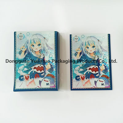 Manicotti per carte personalizzati all'ingrosso 100 micron, cuciture forti, stampa OEM, protezione e visualizzazione delle carte