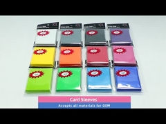 La carta del gioco di alta qualità collega l'abitudine con un manicotto Matte Color Trading Card Sleeves di dimensione standard 66x91mm di MTG