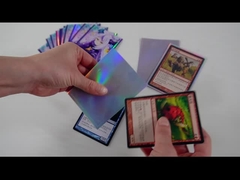 La carta olografica brillante stampata collega le maniche con un manicotto prive di acido del protettore della piattaforma